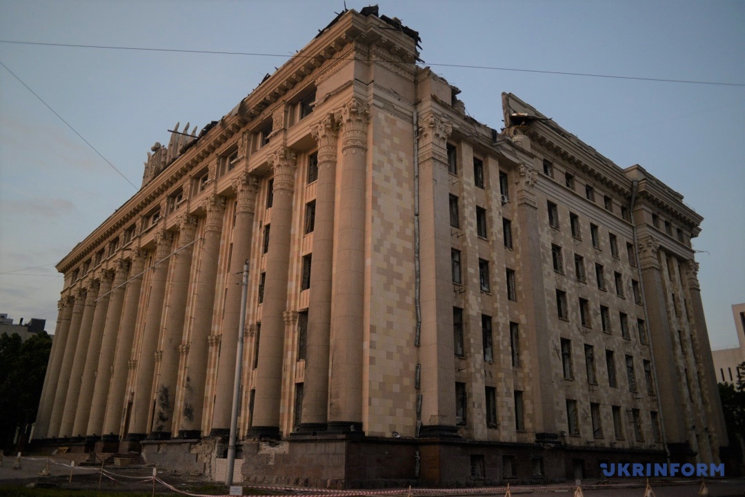 Будівля Харківської ОВА в аварійному стані, обстеження тривають | MediaPort